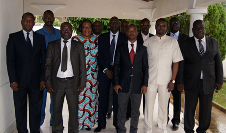 Coopération sud-sud : une délégation tchadienne en mission d’échanges d’expérience à l’ANRMP - vendredi 14 février 2014