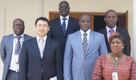 L’ANRMP reçoit Le Premier Secrétaire de l'Ambassade du Japon en Côte d'Ivoire, le vendredi 12 avril 2013